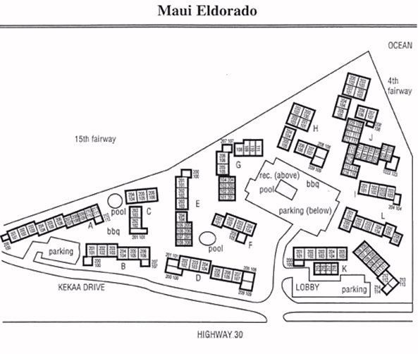 Map Layout Maui Eldorado