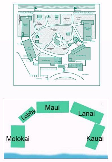 Map KaanapaliBeachHotel Kaanapali 