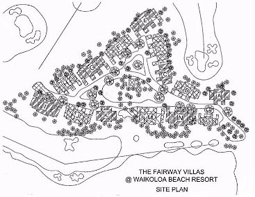 Map Layout Outrigger Fairway Villas